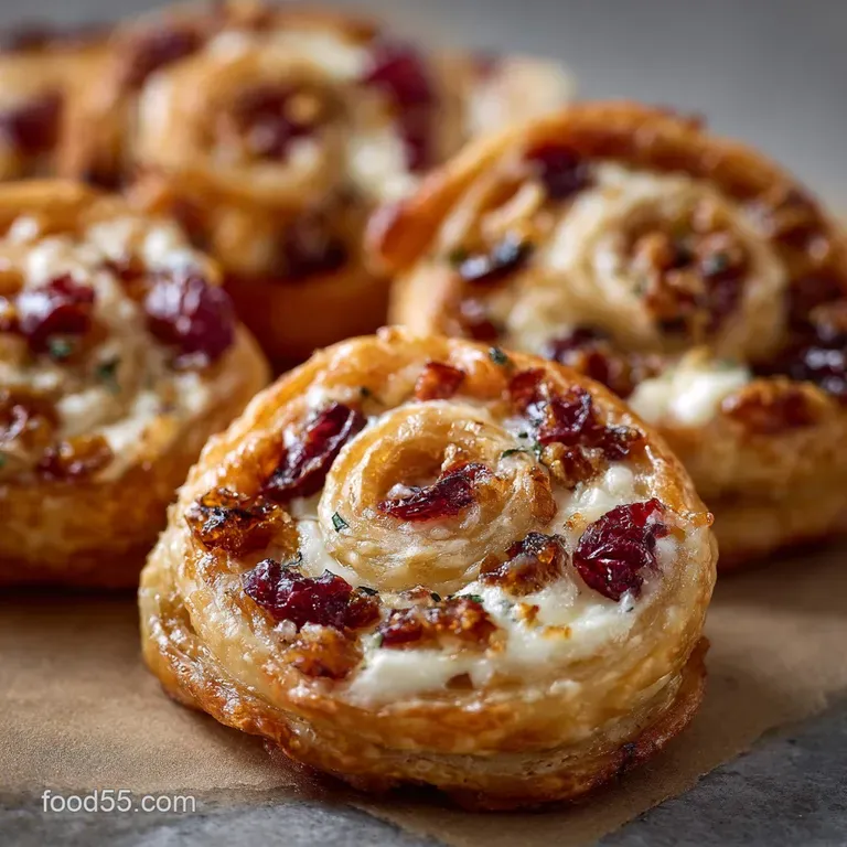 Cranberry Cream Cheese Crescent Bites: Flaky Sweet and Ready in 45 Minutes presentation