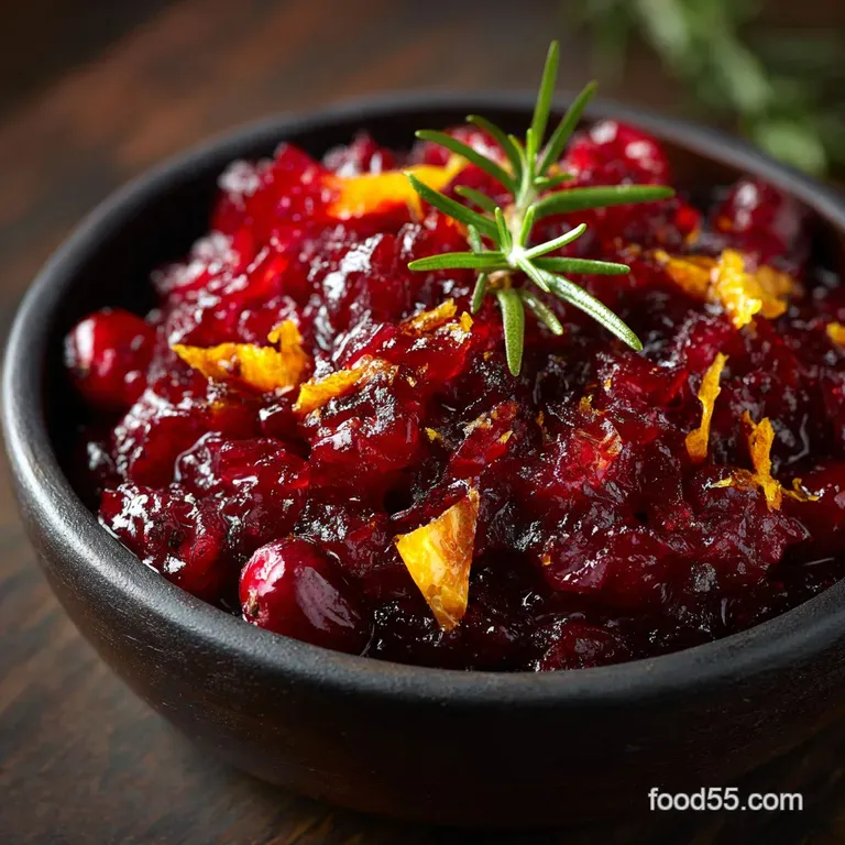 Cranberry Sauce with Orange: The Proper Aromatic Christmas Relish