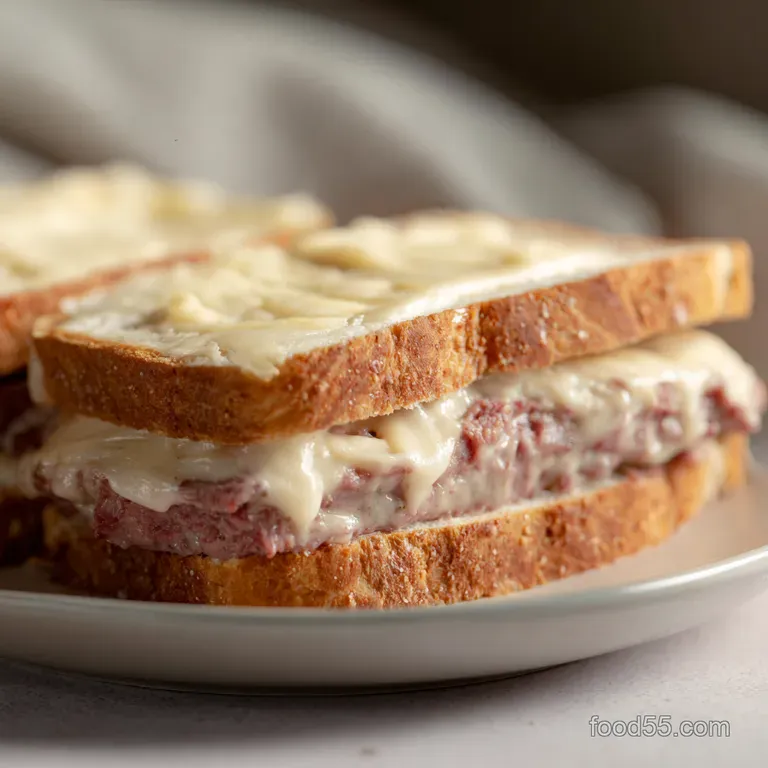Creamed Chipped Beef Sos presentation