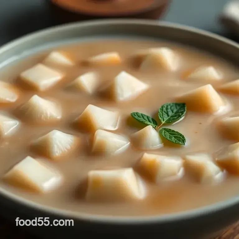 Creamy and Dreamy Taro Milk Tea