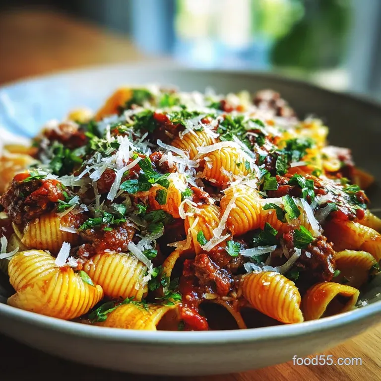 Creamy Beef Pasta for Cozy Nights
