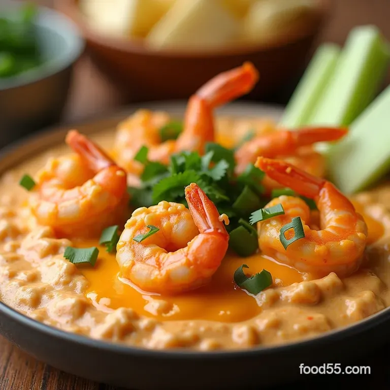 The Best Creamy Buffalo Shrimp Dip Recipe for Game Day