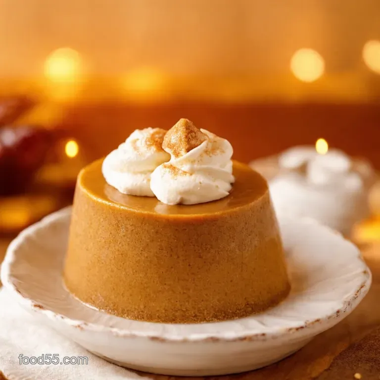 Creamy Butterscotch Bliss Homemade Pudding presentation