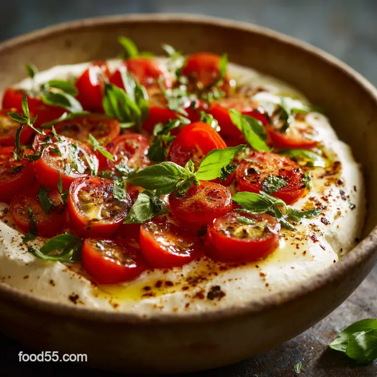 Caprese Dip the Creamy Nocook Appetizer Your Summer Party Needs presentation