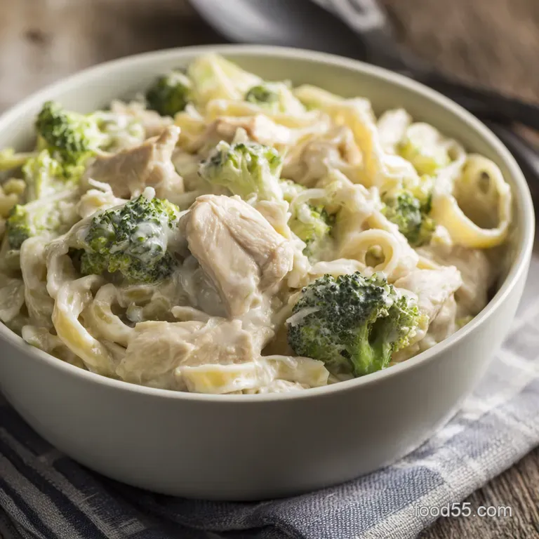 Creamy Chicken Broccoli Alfredo Comfort Food Elevated
