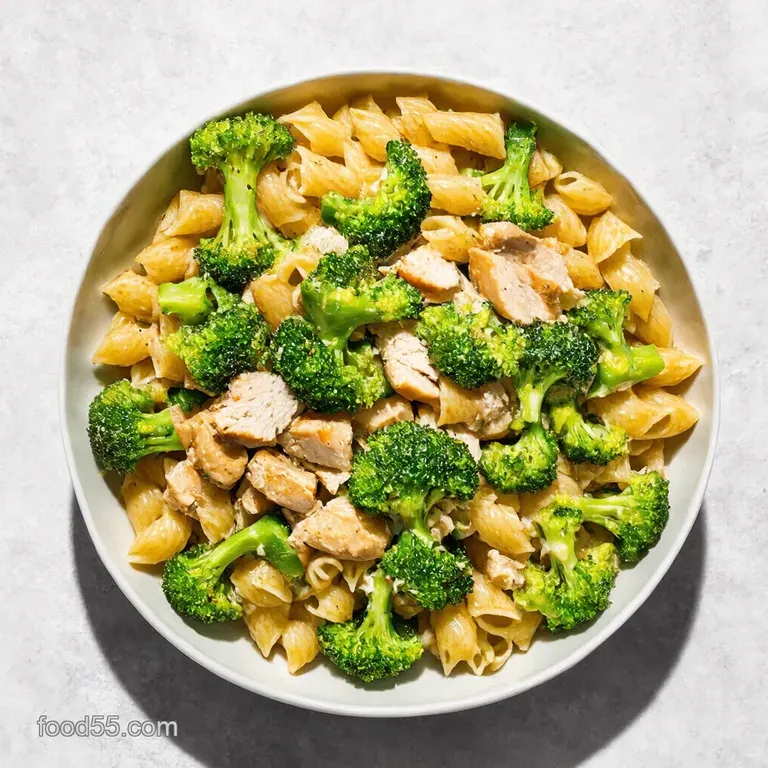 Creamy Chicken Broccoli Pasta Salad A CrowdPleaser