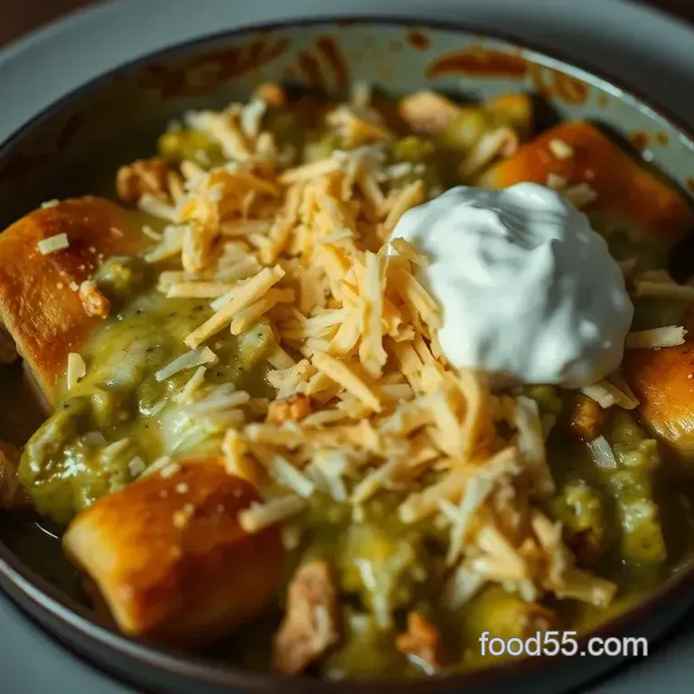My Family' s Favorite Chicken Sour Cream Enchiladas - So Easy & Delicious!