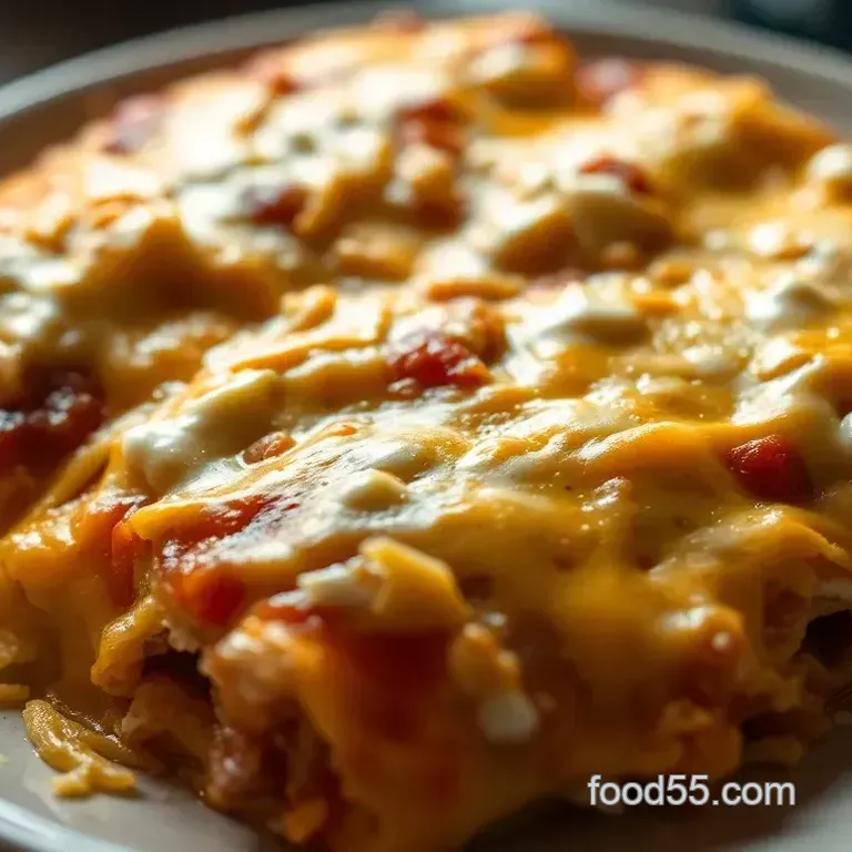 My Family' s Favourite Cream Cheese Chicken Enchiladas Recipe