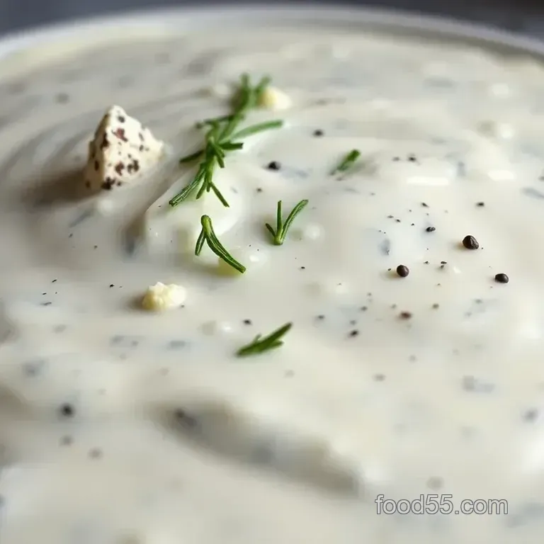 Best Creamy Blue Cheese Dressing Recipe - Restaurant Style!