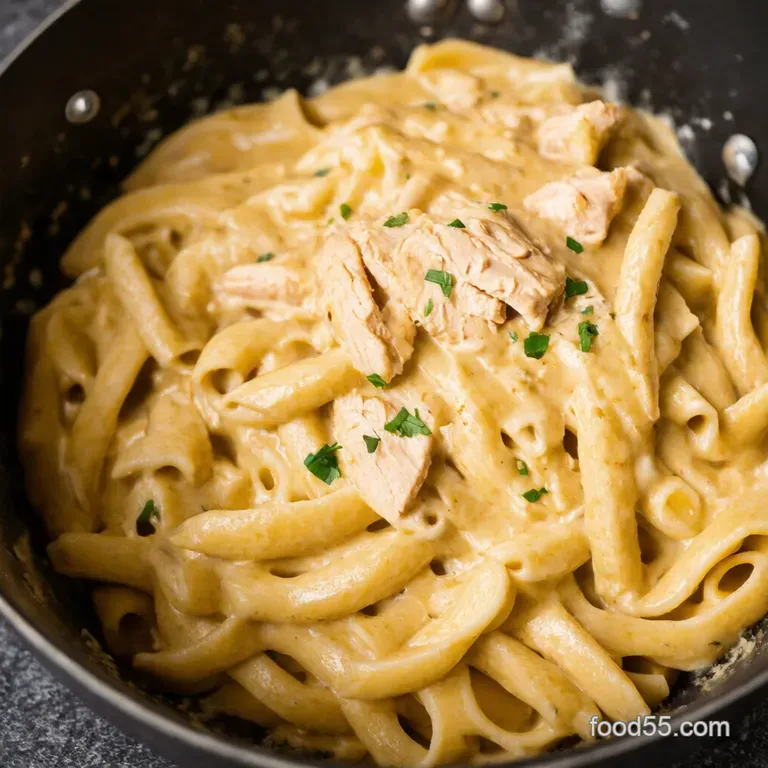 Creamy Dreamy Chicken Alfredo a Weeknight Wonder presentation