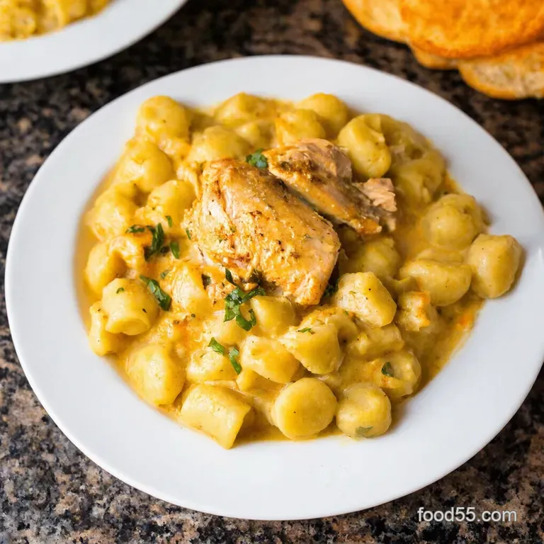 Creamy Dreamy Chicken Gnocchi Soup Olive Garden Copycat presentation