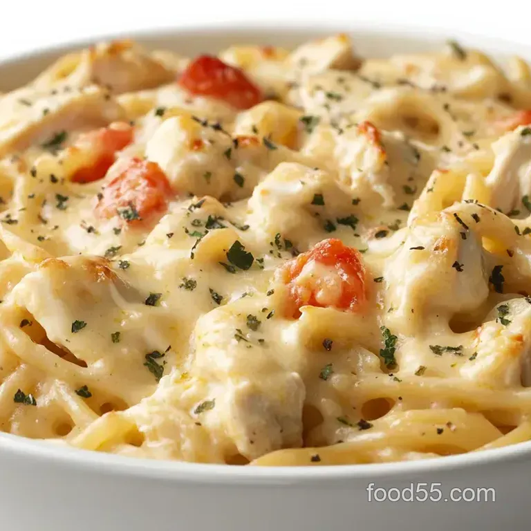 Creamy Chicken Spaghetti Bake: My Family' s Go-To!