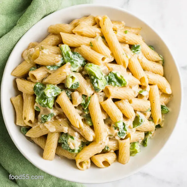 Creamy Dreamy Ranch Pasta Salad presentation