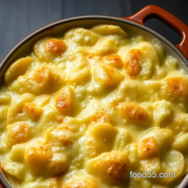 Creamy Dreamy Scalloped Potatoes presentation