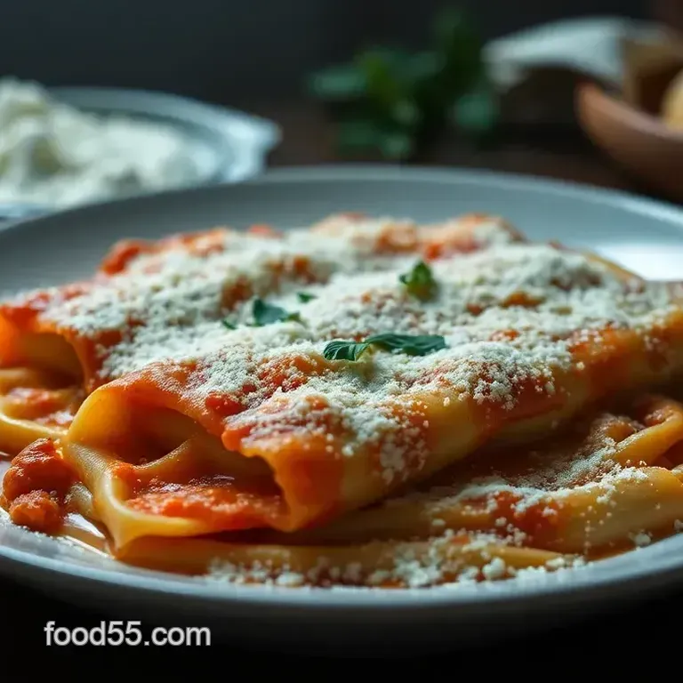 Creamy Ricotta Manicotti