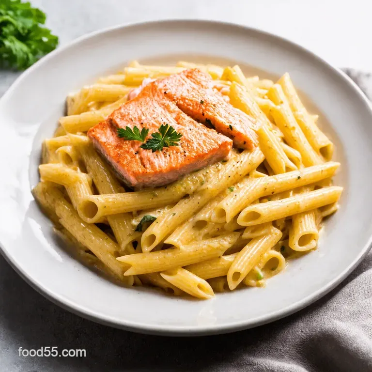 Creamy Salmon Dill Pasta