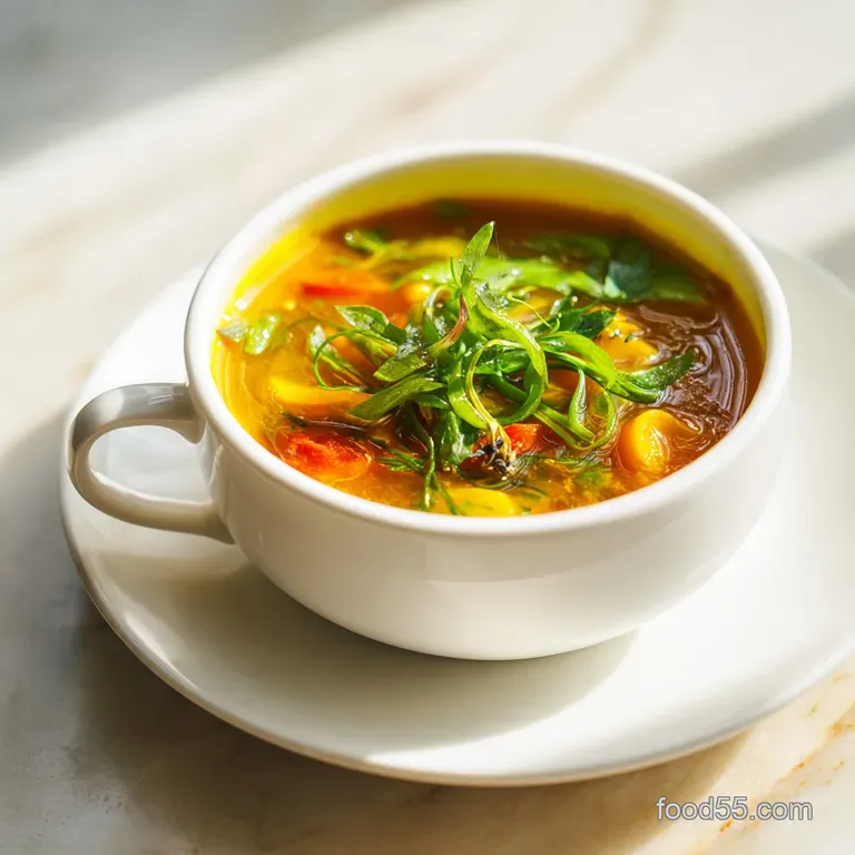 Creamy Vegetable Soup: Velvety and Golden