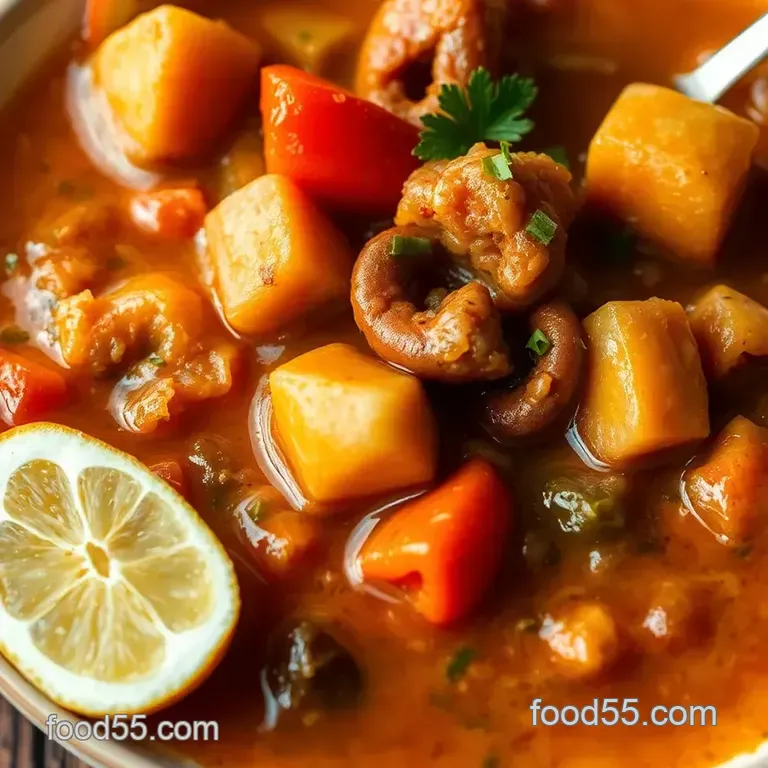 Creole Seafood Gumbo: A Taste of Louisiana presentation