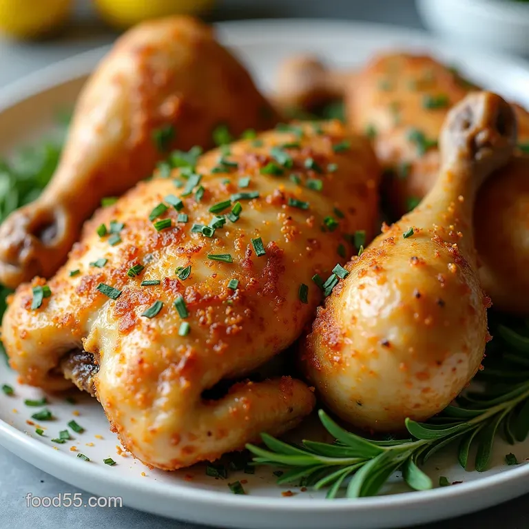 Air Fryer Perfection Super Crispy Herb Lemon Cornish Hens