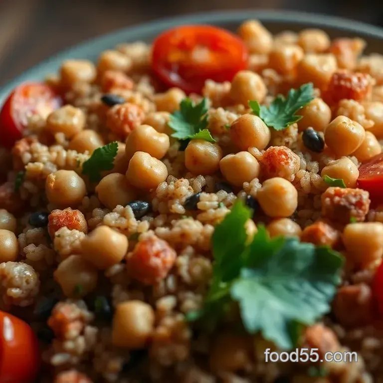 My Favorite Allfood Design: Crispy Chickpea &amp Quinoa Salad Recipe