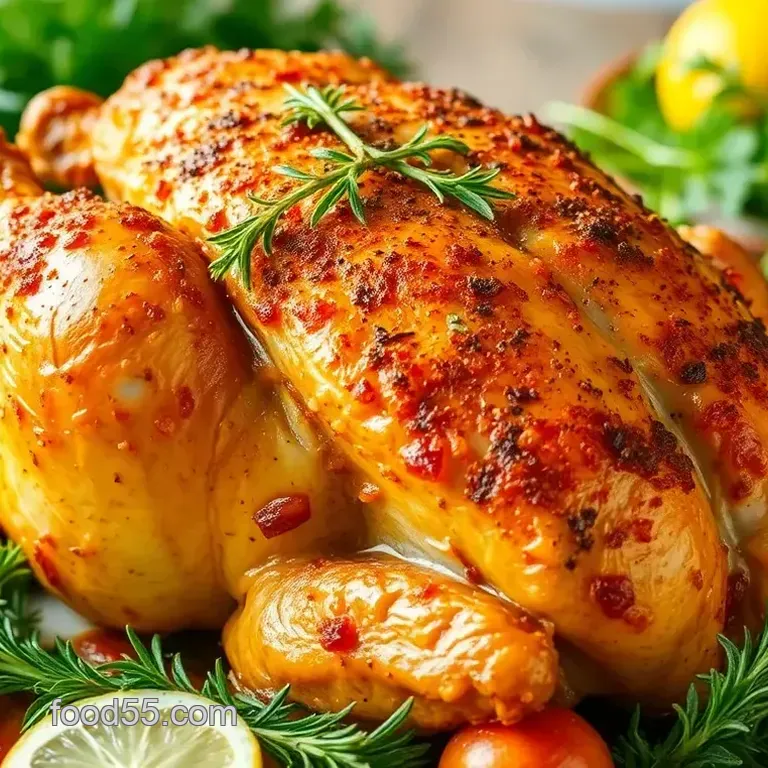 Crispy Convection Oven Roast Chicken