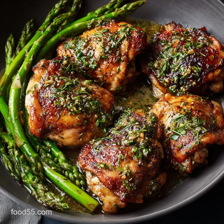 The Ultimate Weeknight Feast Garlic Herb Butter Chicken Thighs