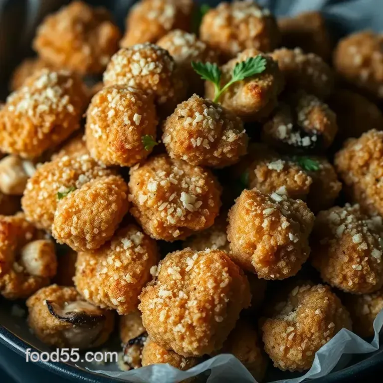 Easy & Delicious Fried Mushroom Recipe: My Crispy Garlic Treat