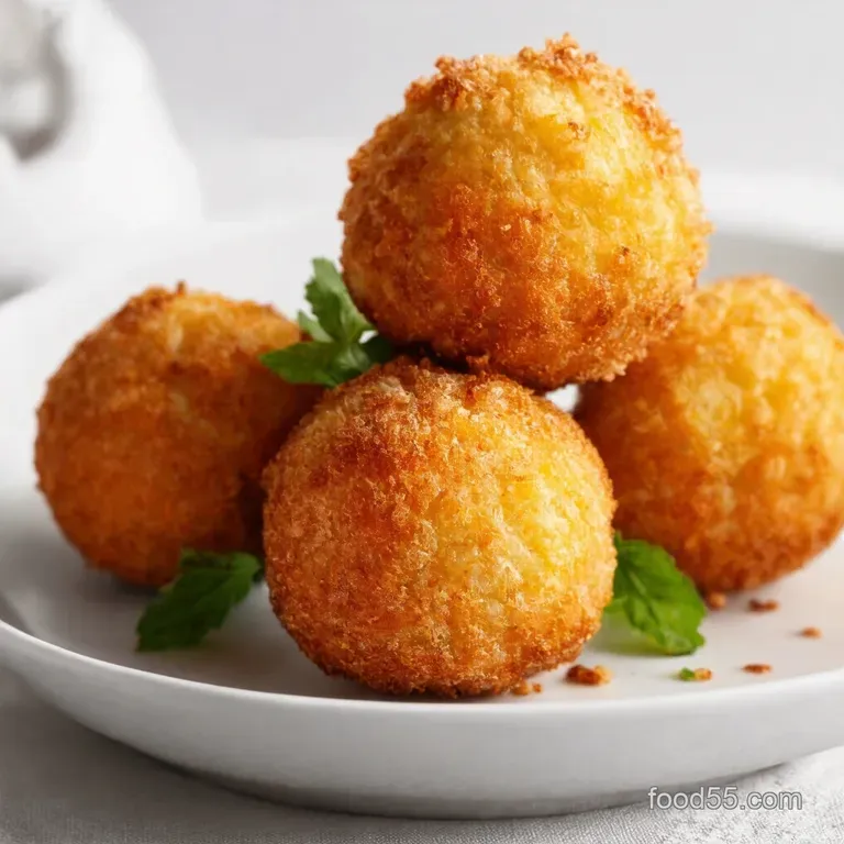Crispy Golden Arancini: Italian Rice Balls of Joy!