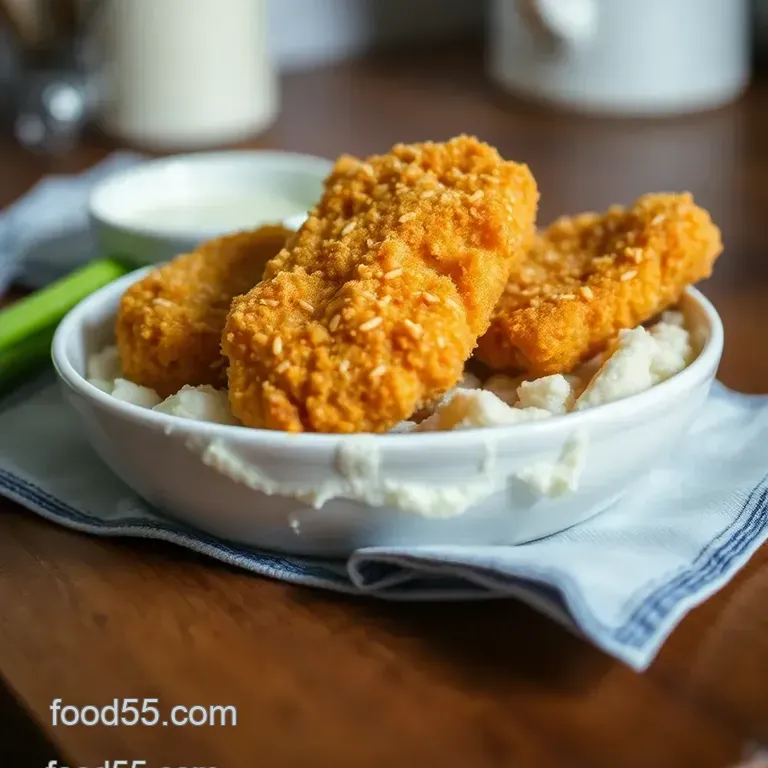 Crispy Homemade Chicken Tenders: A Family Favorite presentation