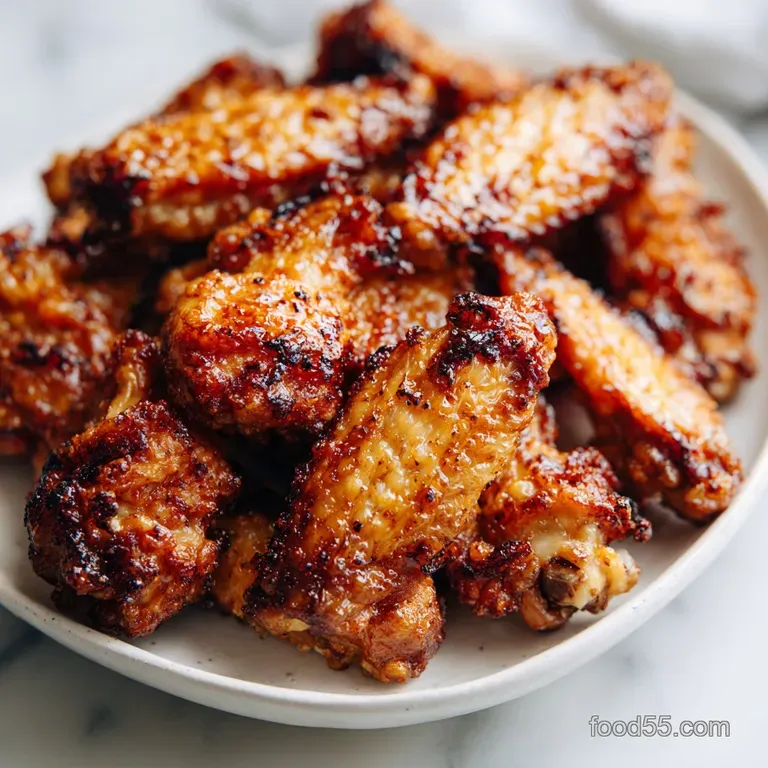 Extra Crispy Oven Baked Chicken Wings