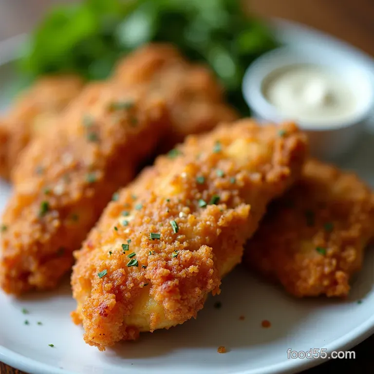 Crispy OvenFried Chicken ButtermilkMarinated PankoCrusted