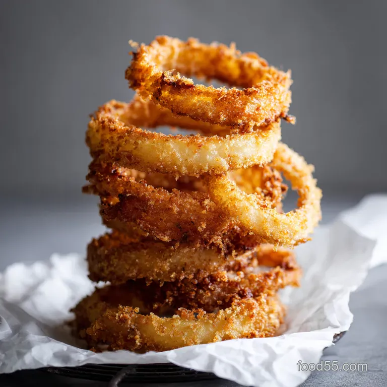 Crispy PubStyle Onion Rings A Home Cooks Triumph