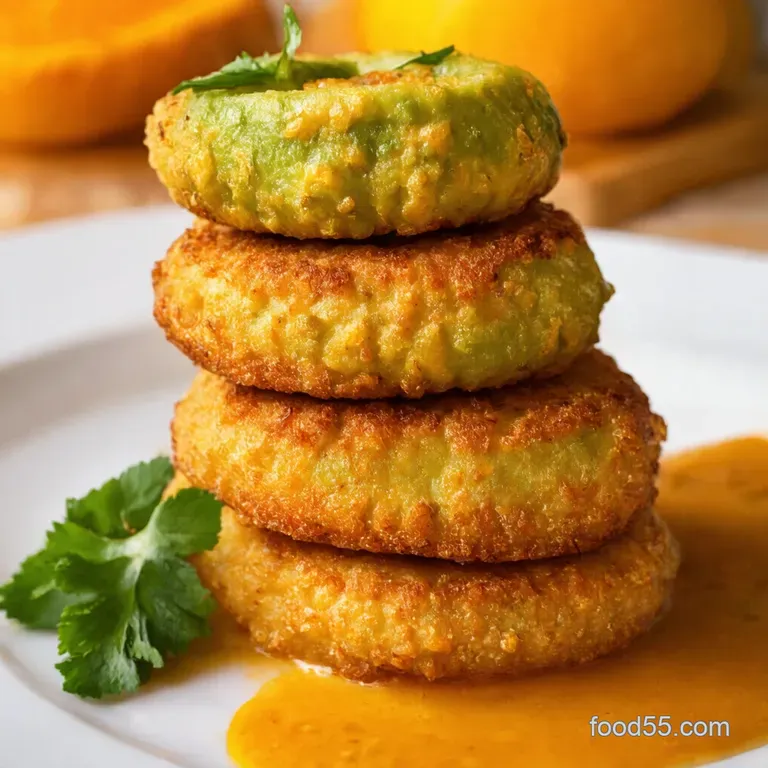 Crispy Southern Fried Green Tomatoes with Comeback Sauce presentation