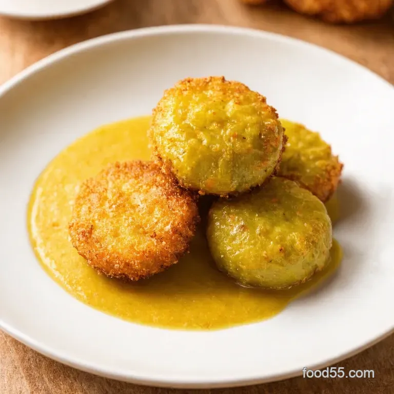 Crispy Southern Fried Green Tomatoes with Comeback Sauce