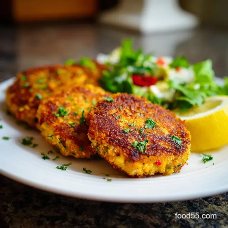 Southern Salmon Patties: Crispy and Savory