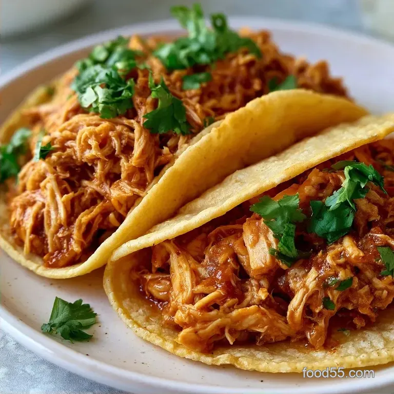 Crockpot Chicken Thigh Tacos: Smoky and Tender