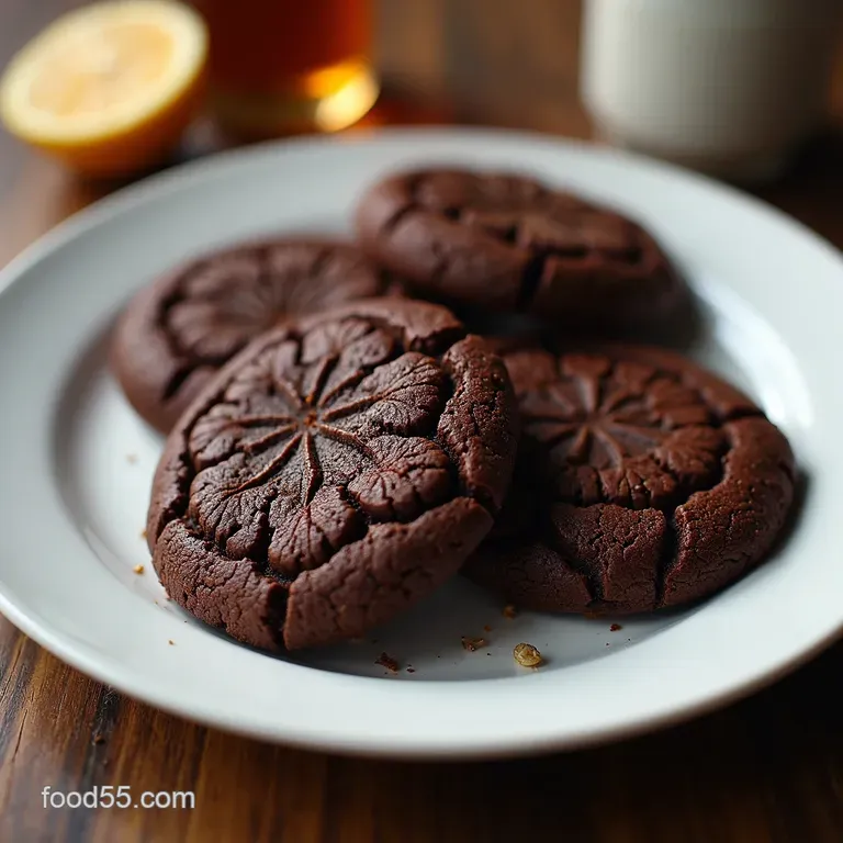 Deeply Dark Chocolate Oatmeal Lace Cookies Recipe Brittle Easy