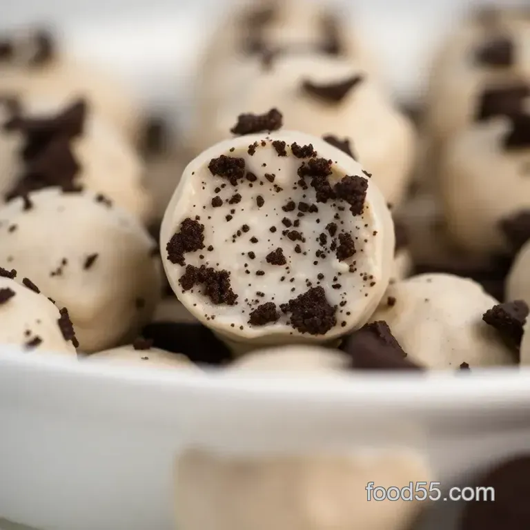Decadent Oreo Balls: No-Bake Chocolate Treats presentation