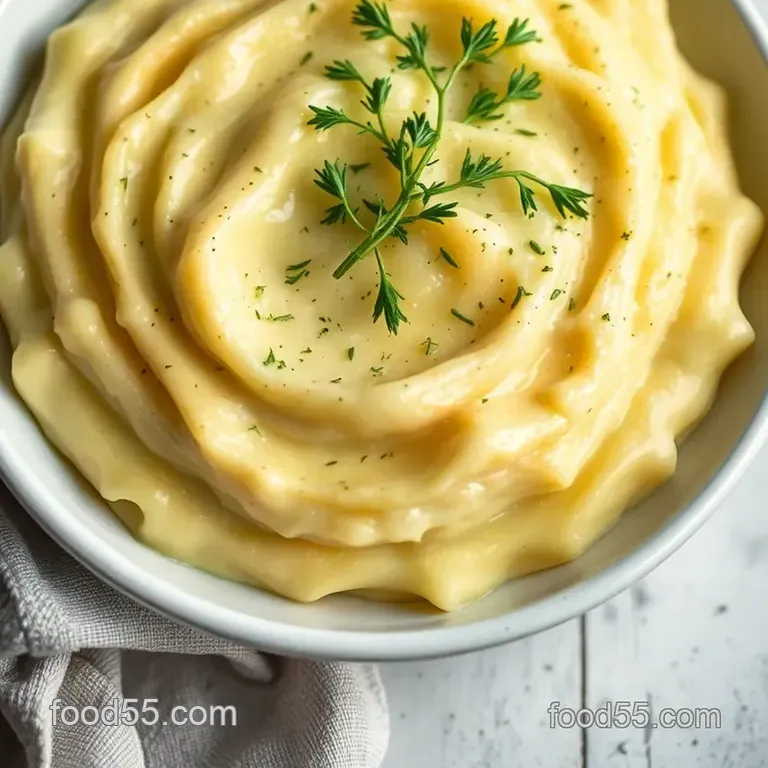 Decadent Potato Aligot: Creamy French Comfort presentation