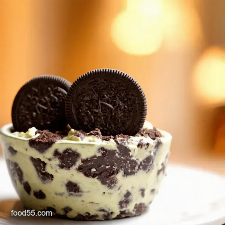 Double Stuffed Dream Oreo Cookie Dip presentation