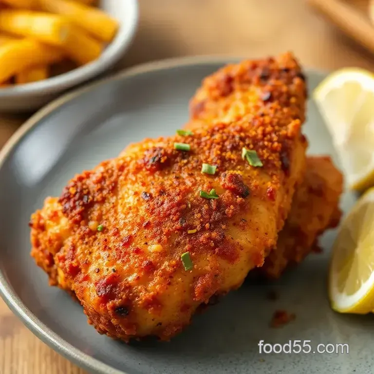 Zesty Dry Rub Buffalo Chicken Recipe