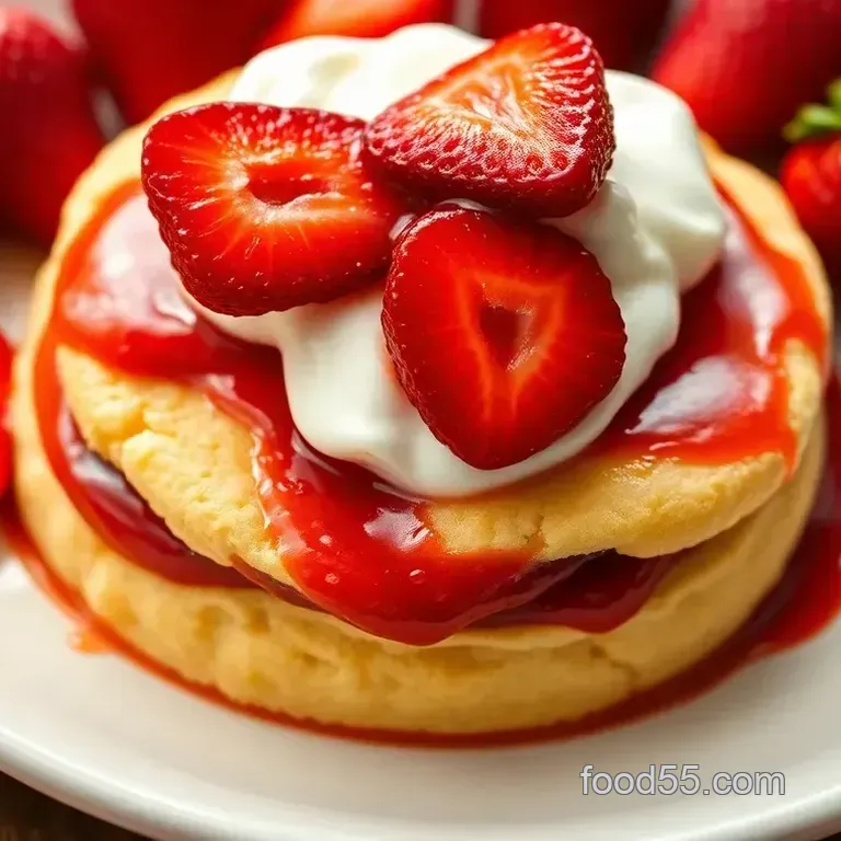 Easiest Ever Bisquick Strawberry Shortcakes