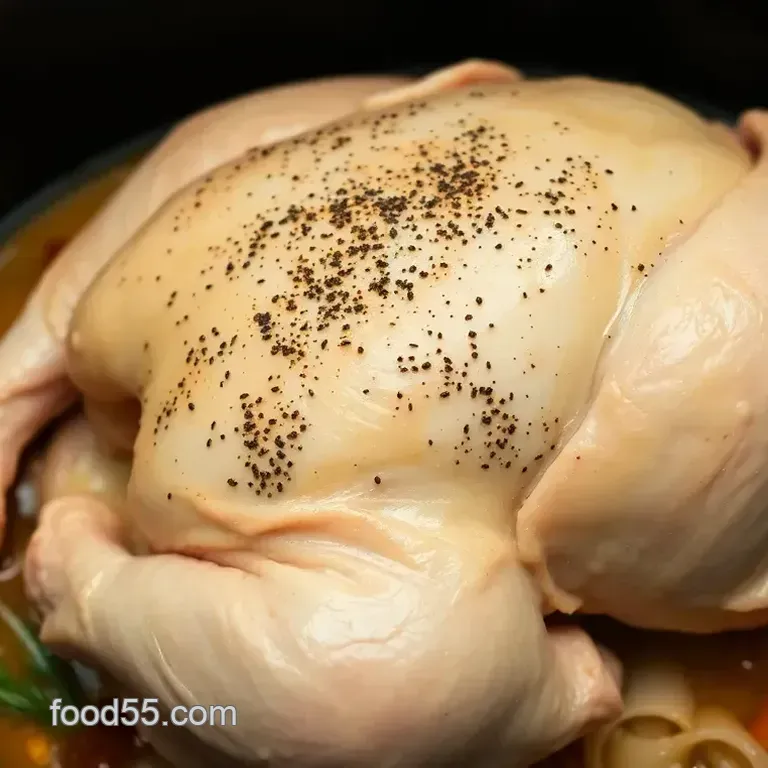 Easiest Ever Whole Chicken in Crock Pot - So Tender!