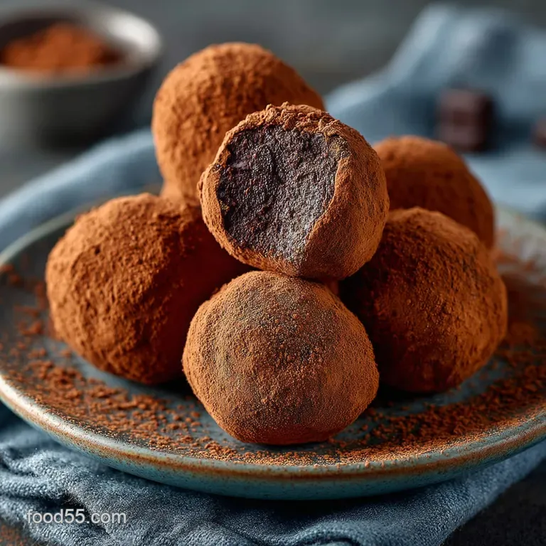 The Decadent Irish Cream Truffles A Baileys Chocolate Dream presentation