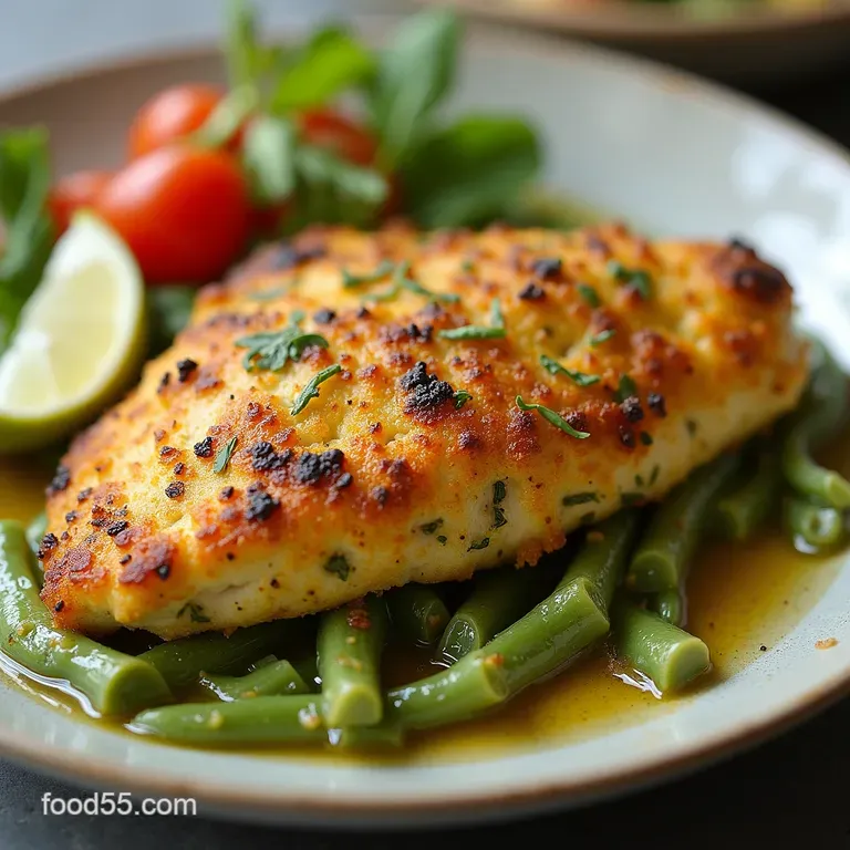 Sunshine in the Oven Effortless Baked Pesto Chicken with Parmesan Crust