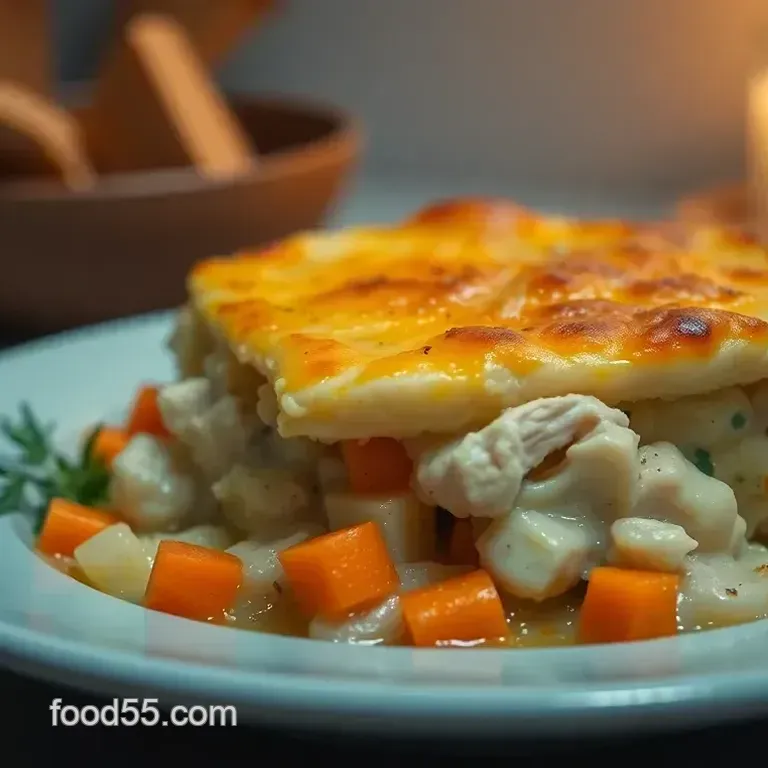 Easy Cheesy Bisquick Chicken Pot Pie: Comfort in a Flash!