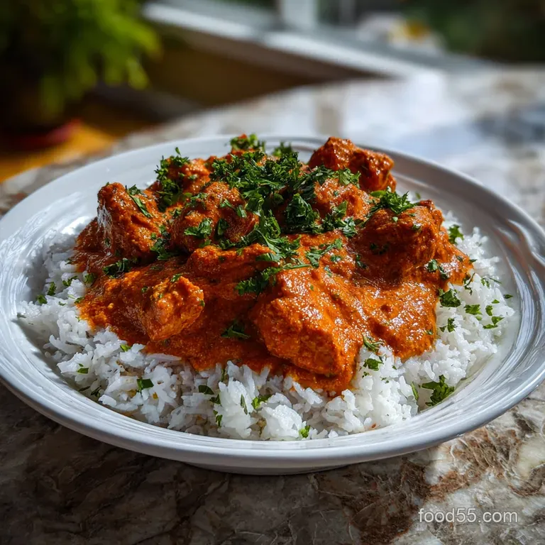 Easy Chicken Tikka Masala Recipe: Flavor in 40 Minutes presentation