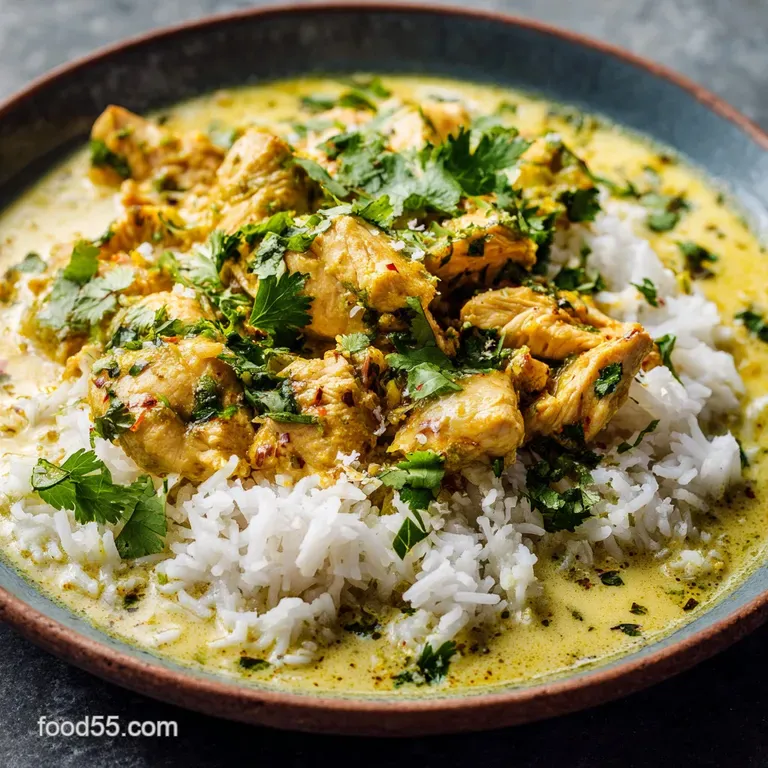 The Great British Slow Cooker Supper Creamy Coconut Chicken Curry