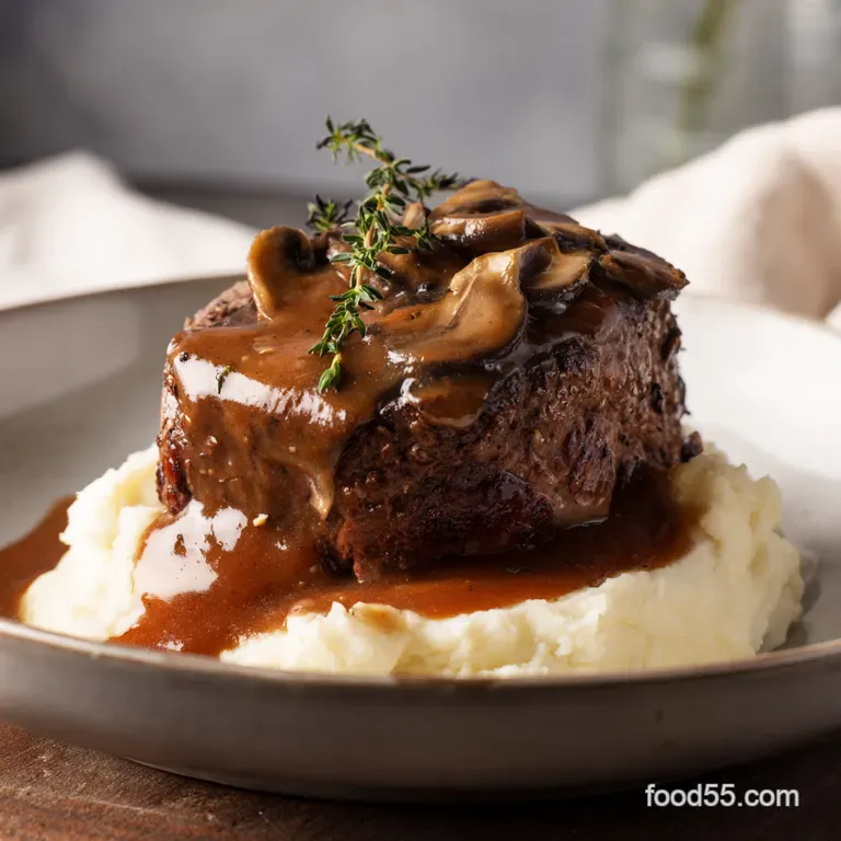 Easy Cubed Steak with Creamy Country Gravy