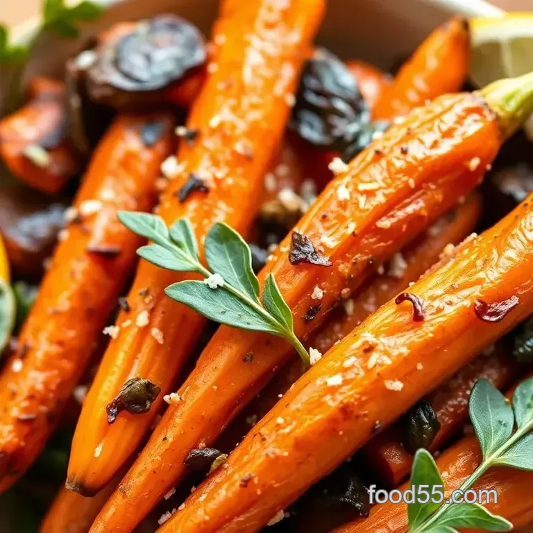 Easy Herb Roasted Carrots with Curry Leaves and Fenugreek
